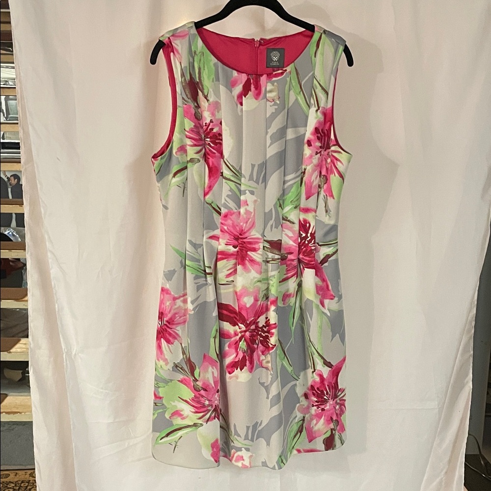 Vince Camuto Vibrant Floral Mini Dress